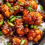 Air-Fried Korean Chili Cauliflower (Gochujang)