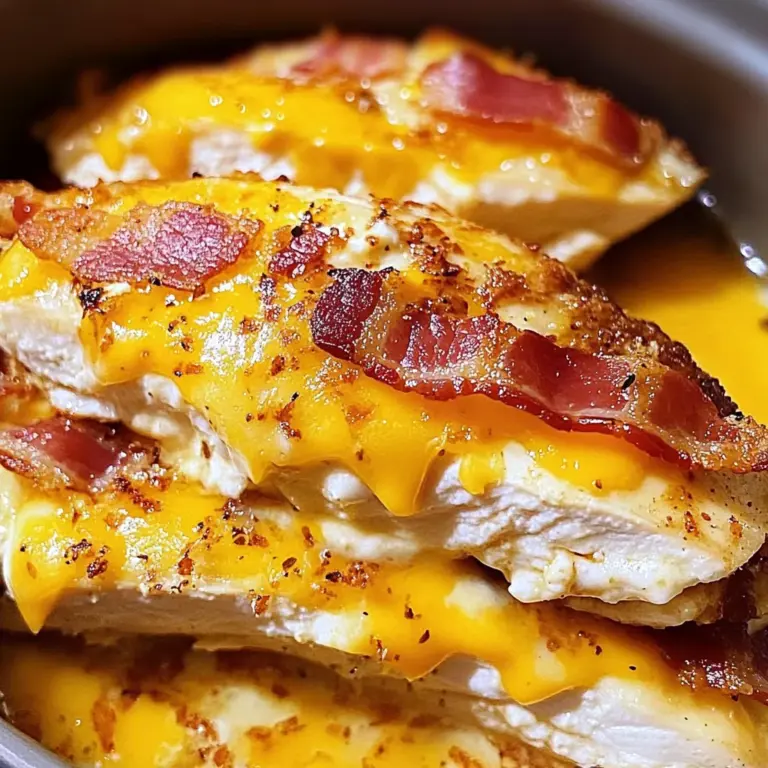 Bacon, Cream Cheese, Cheddar Chicken