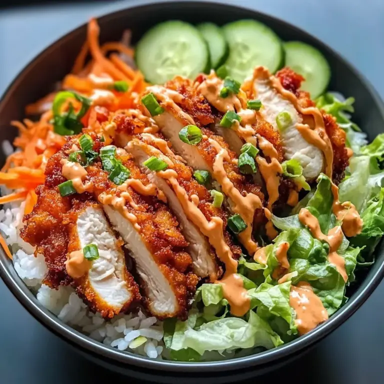 Bang Bang Chicken Bowl: Irresistibly Delicious Recipe!
