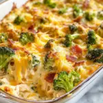 Chicken Bacon Ranch Casserole (Fast & Easy)