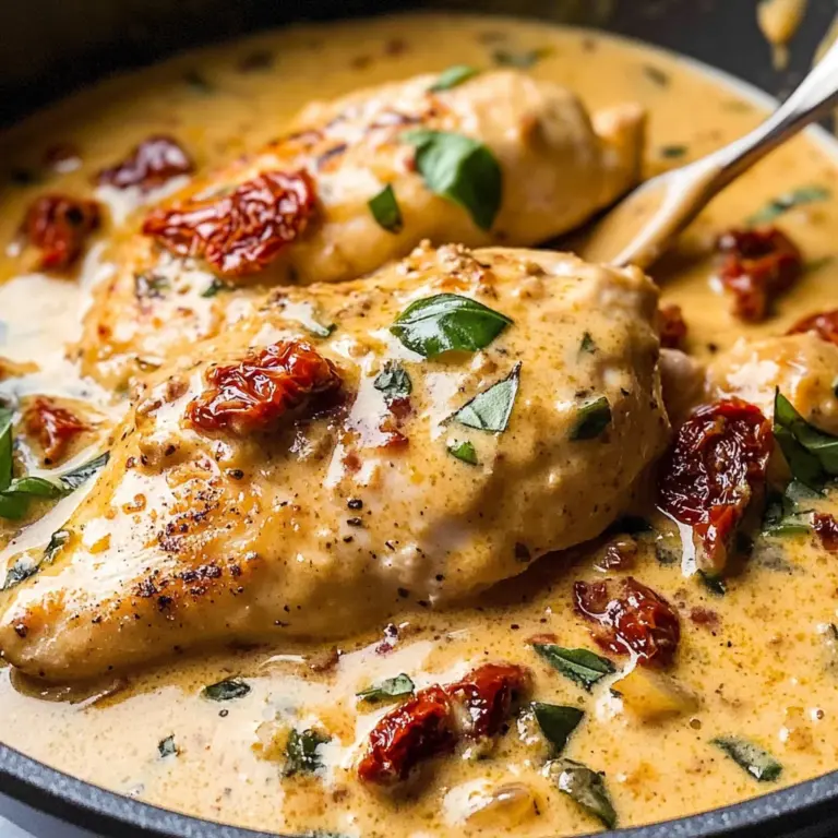 Creamy Chicken with Sun-Dried Tomatoes