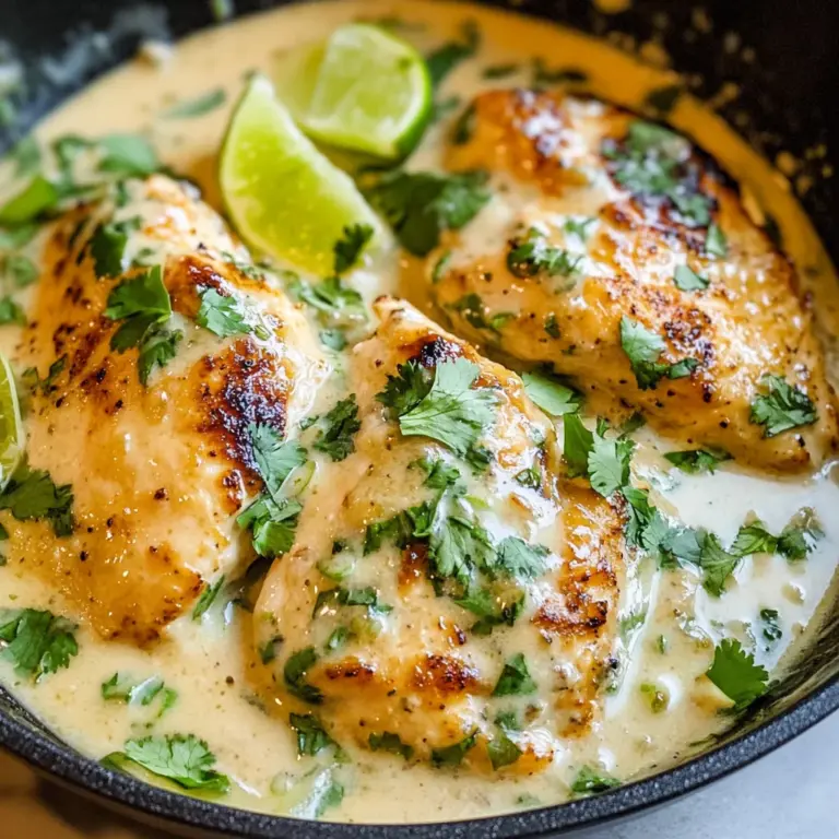 Creamy Coconut Lime Chicken
