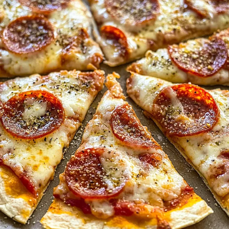 Easy 5 Minute Air Fryer Tortilla Pizza