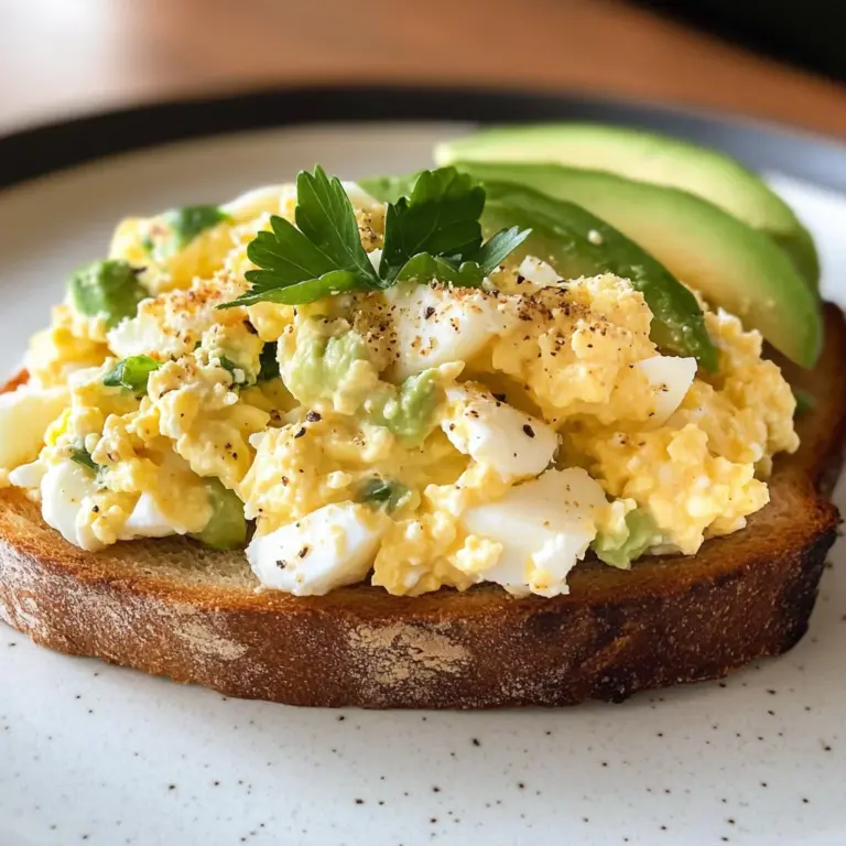 Egg Salad with Cottage Cheese - no mayo!