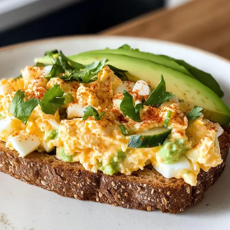 Egg Salad with Cottage Cheese - no mayo!