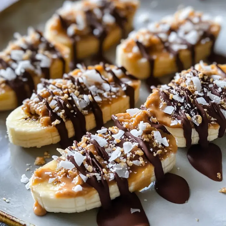 Frozen Banana Snacks