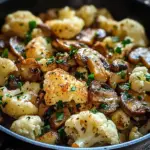 Garlic Cauliflower Mushroom Skillet: Quick & Delicious Dish