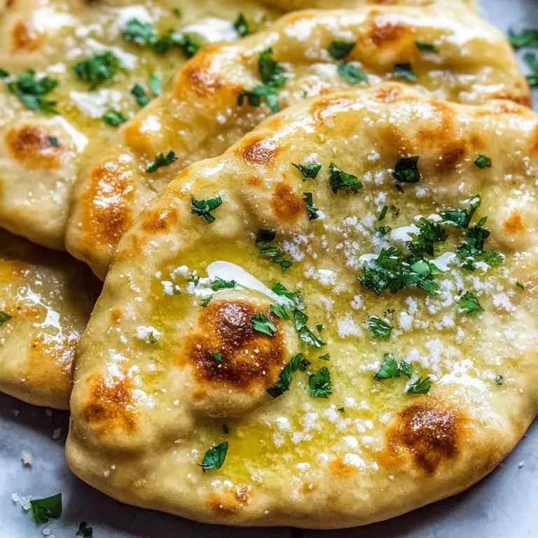 Garlic Keto Naan Bread Recipe