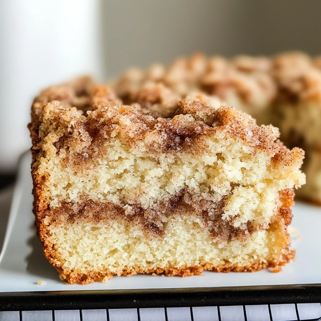 Gluten Free Cinnamon Coffee Cake