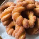 Gluten Free Cinnamon Twist Doughnuts