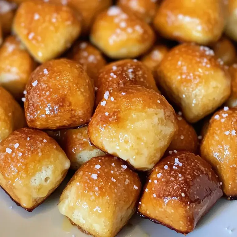 Gluten Free Soft Pretzel Bites