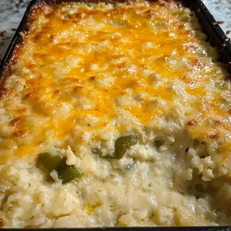 Green Chile Cauliflower Casserole