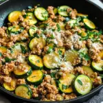 Ground Turkey and Zucchini Skillet