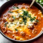 Keto Lasagna Soup