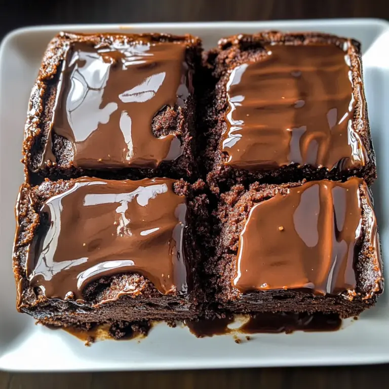 Keto Poke Cake