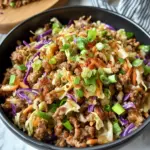 LOW-CARB EASY TO MAKE EGG ROLL IN A BOWL