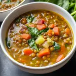Mediterranean Lentil Soup