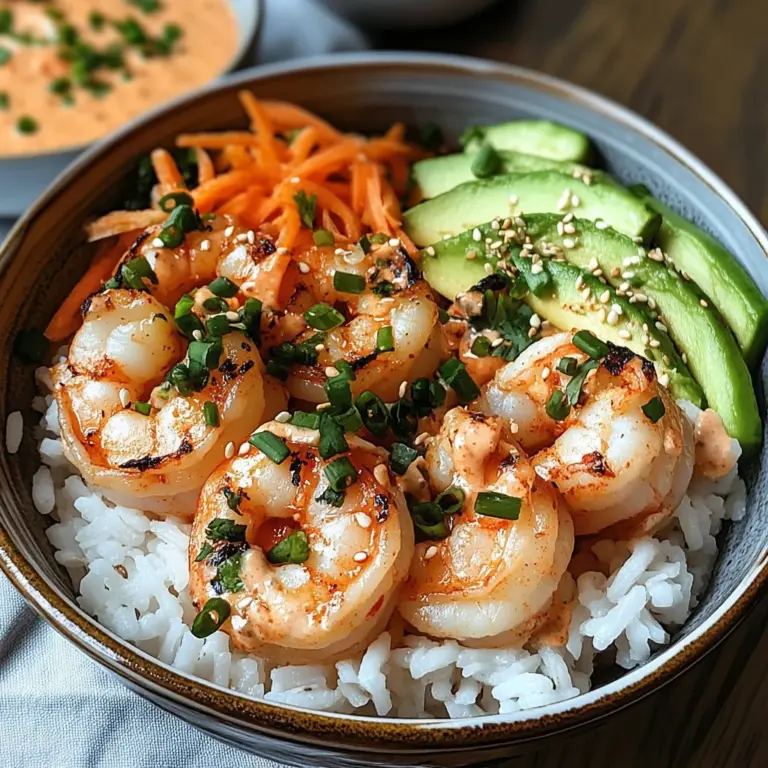 Shrimp Rice Bowls with Spicy Mayo