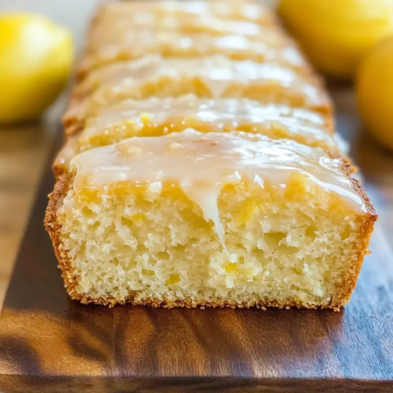Vegan Lemon Bread