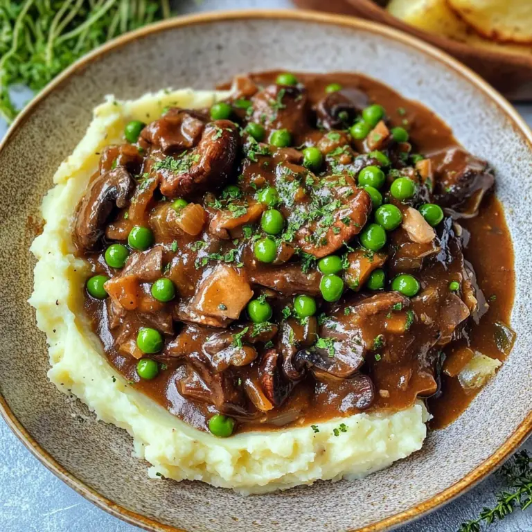Vegan Mushroom Bourguignon