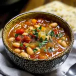 Vegan Serbian White Bean Soup (Pasulj)