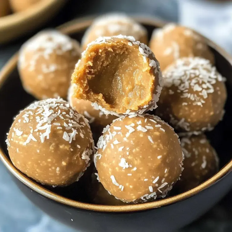 3 Ingredient Peanut Butter Balls