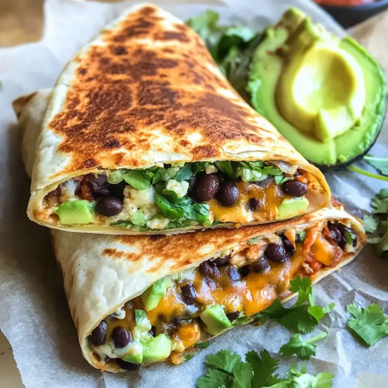 Black Bean Crunch Wrap
