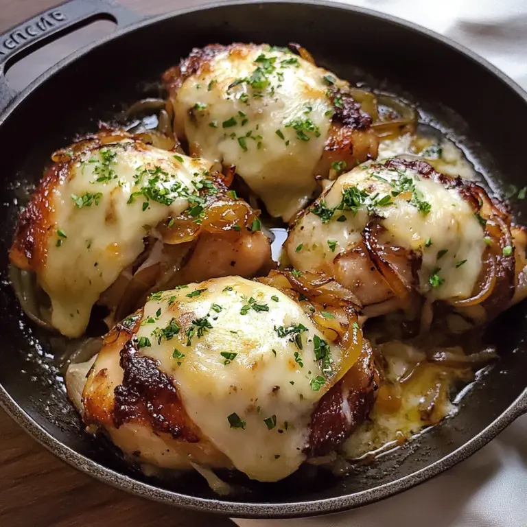 French Onion Chicken Recipe