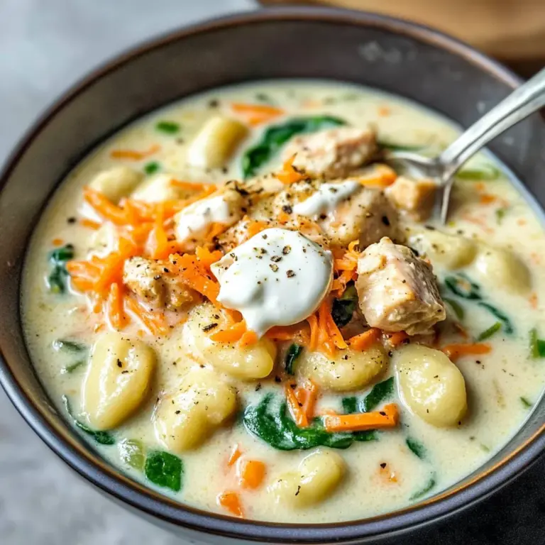 Gnocchi Soup
