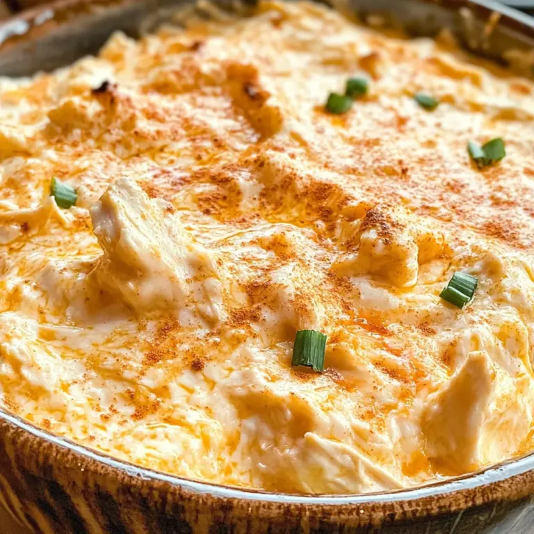 Greek Yogurt Buffalo Chicken Dip without Cream Cheese