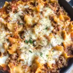 Healthy One Pot Skillet Lasagan