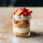 High Protein Cheesecake Jars Recipe