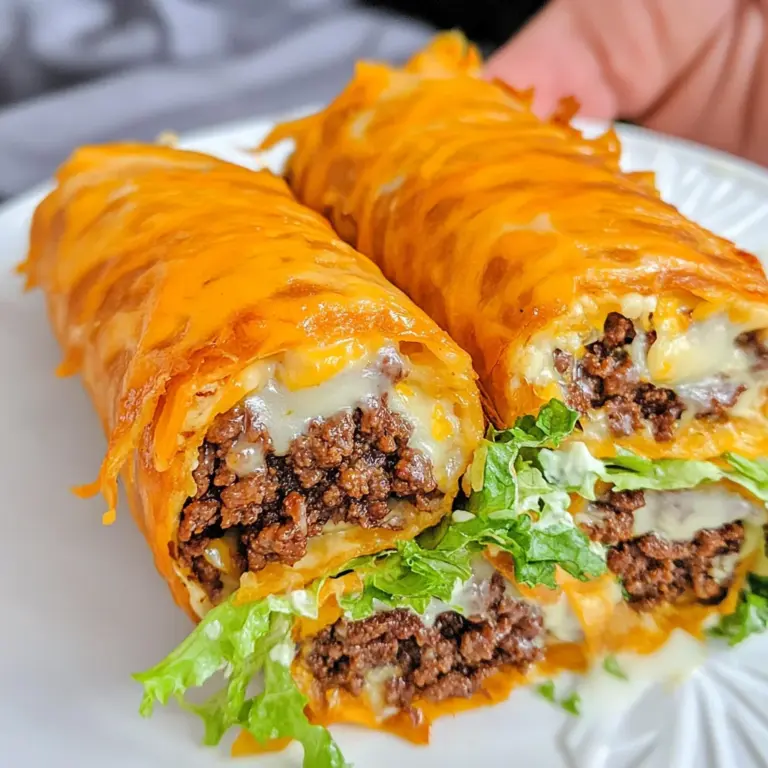 Keto Big Mac Roll-Ups