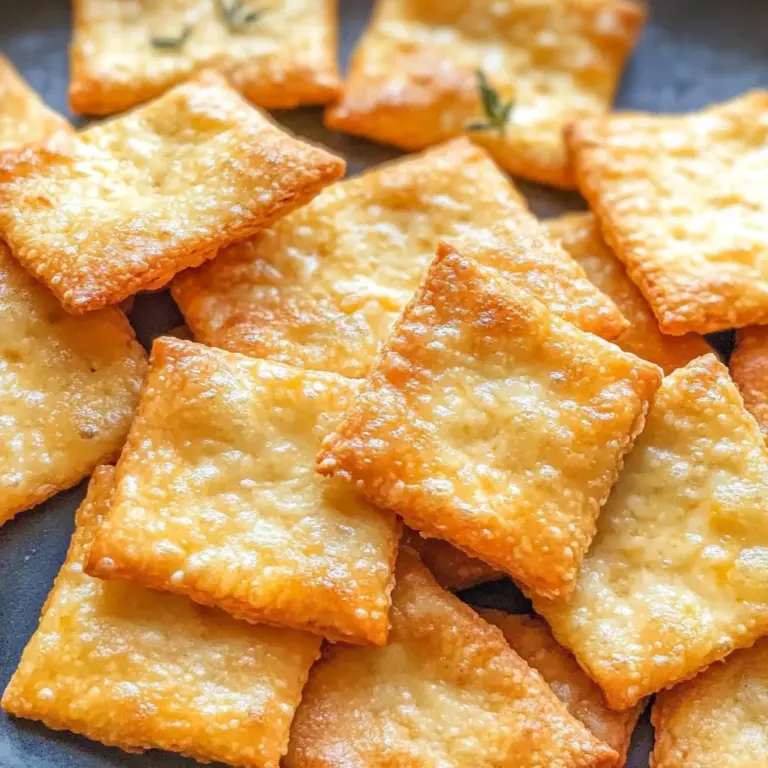Keto Crackers (2 ingredients!)