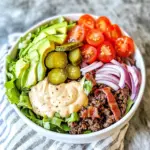 Low-Carb Burger Bowl