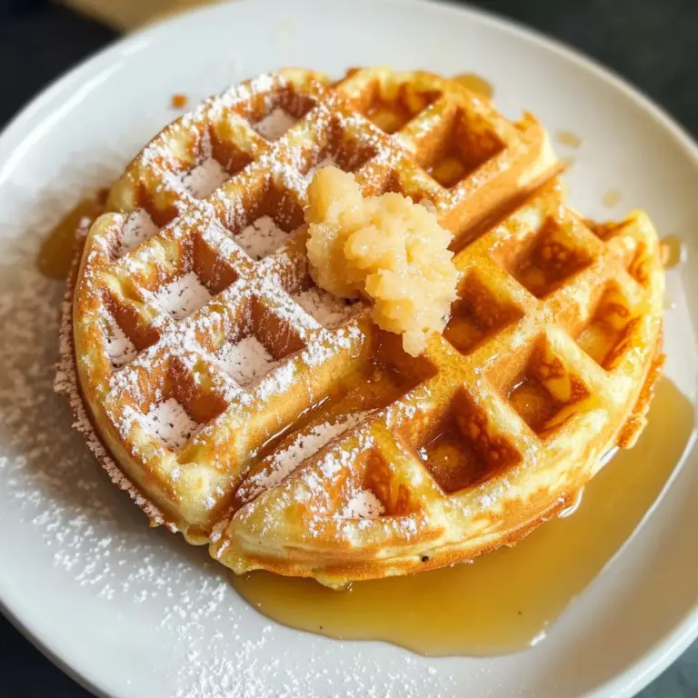 Protein Waffles Recipe - 41 grams of Protein!