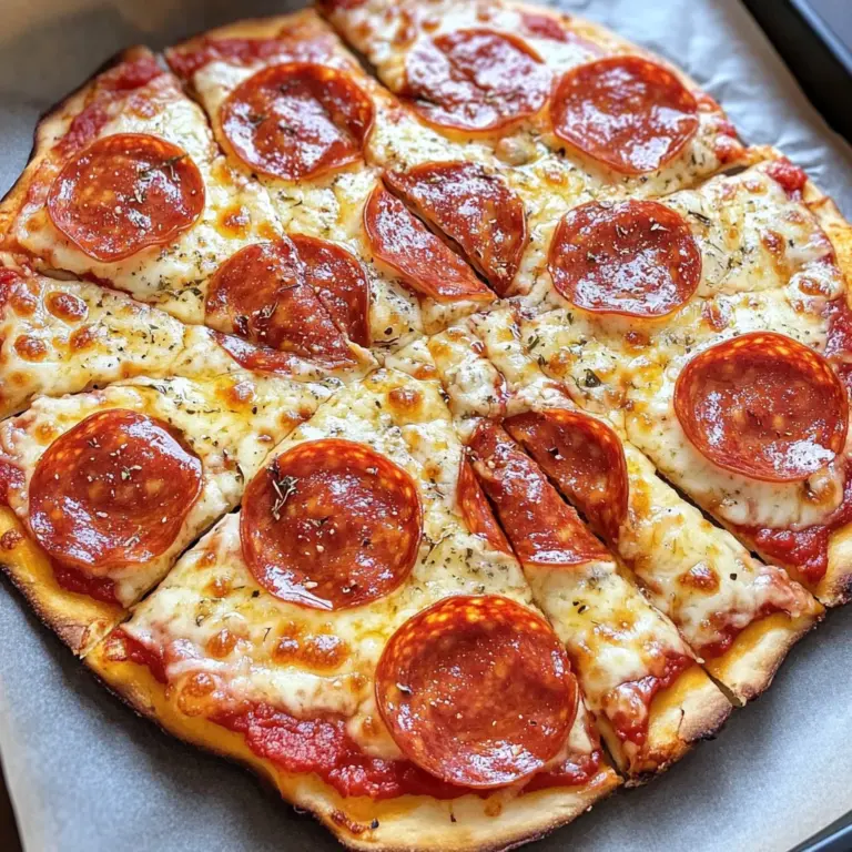 Viral Cottage Cheese Flatbread Pizza