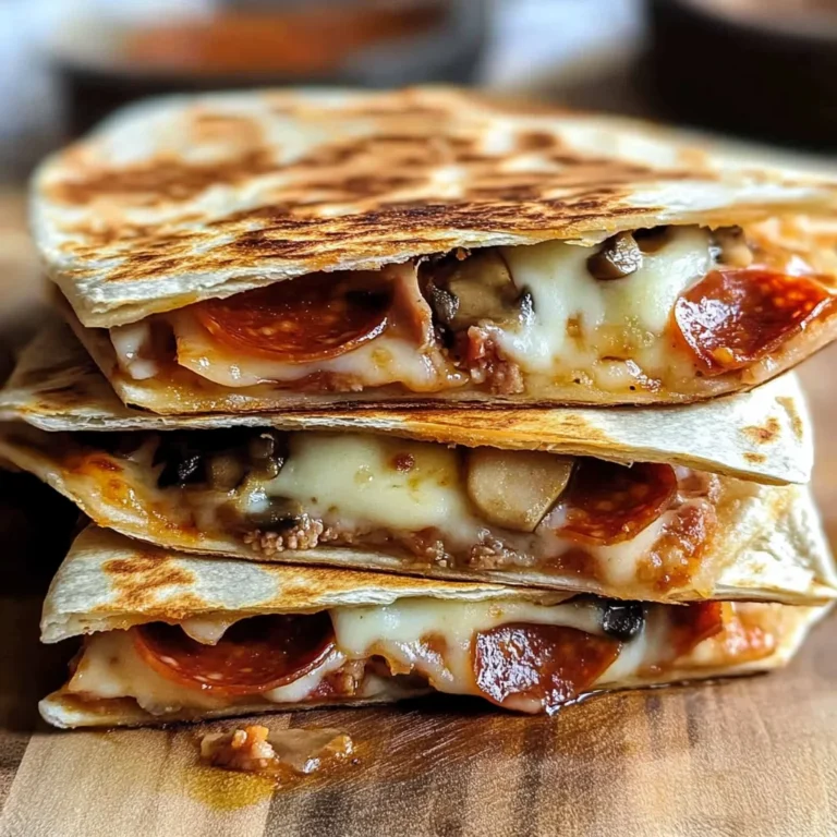5-Ingredient Pizza Quesadillas