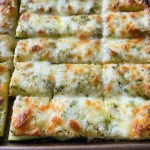 Cheesy Zucchini Breadsticks