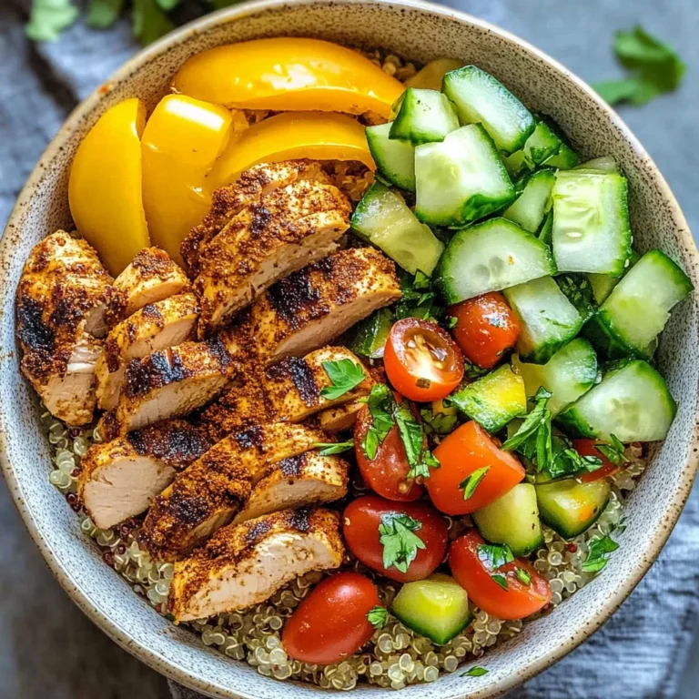 Chicken Shawarma Bowl
