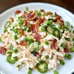 KETO JALAPENO POPPER CHICKEN SALAD