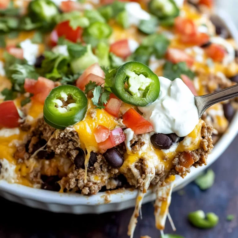 Low Carb Taco Casserole Recipe