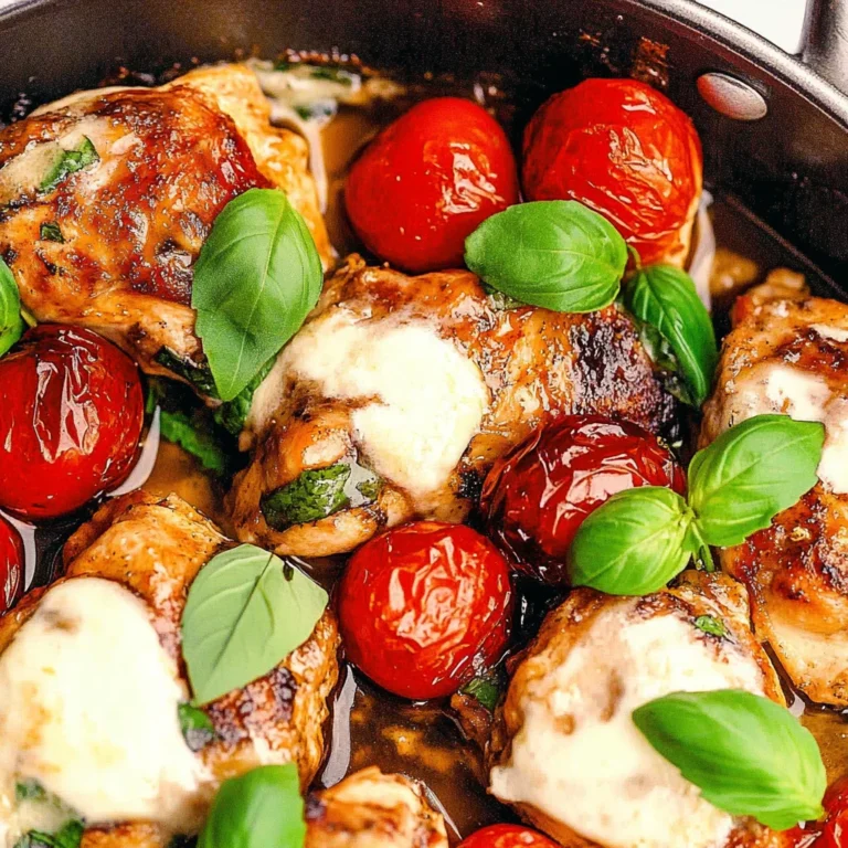 One Pan Balsamic Chicken