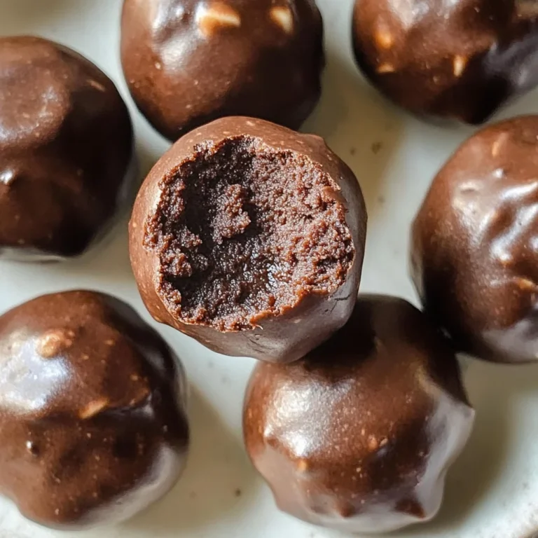 3-Ingredient No Bake Brownie Bites