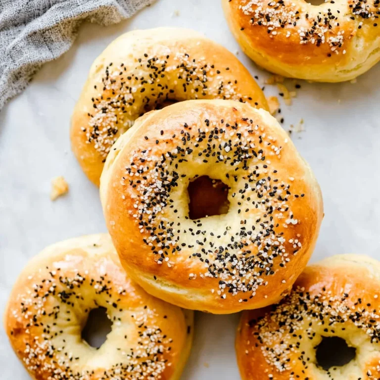3 Ingredient Air Fryer Bagels