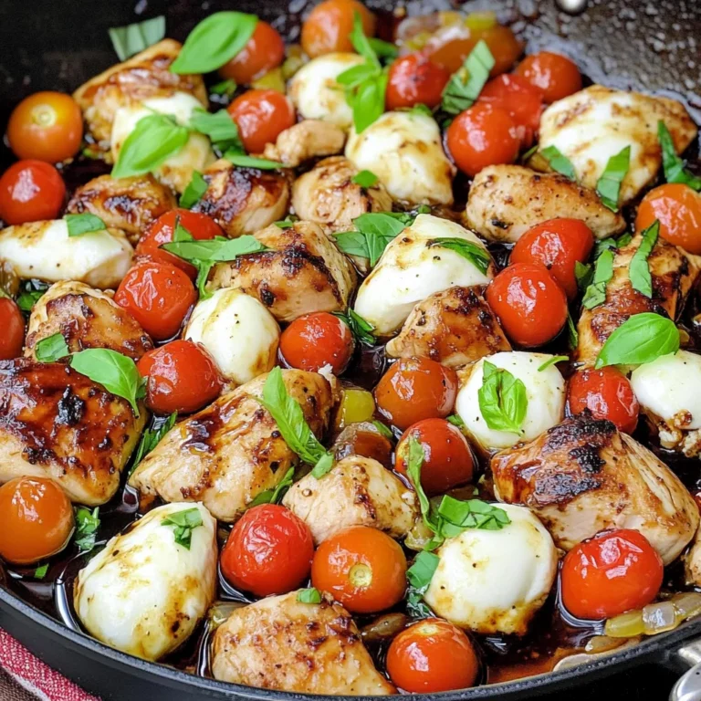Caprese Chicken Skillet