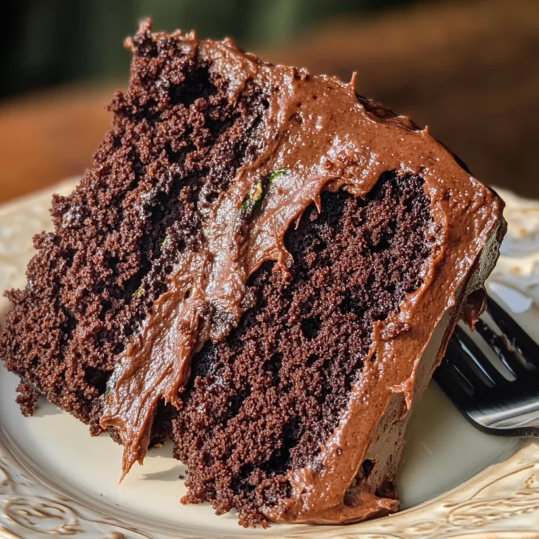 Chocolate Zucchini Cake