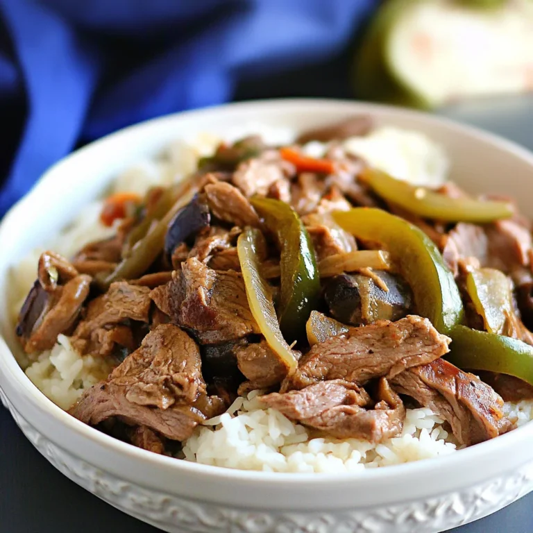 Crockpot Pepper Steak