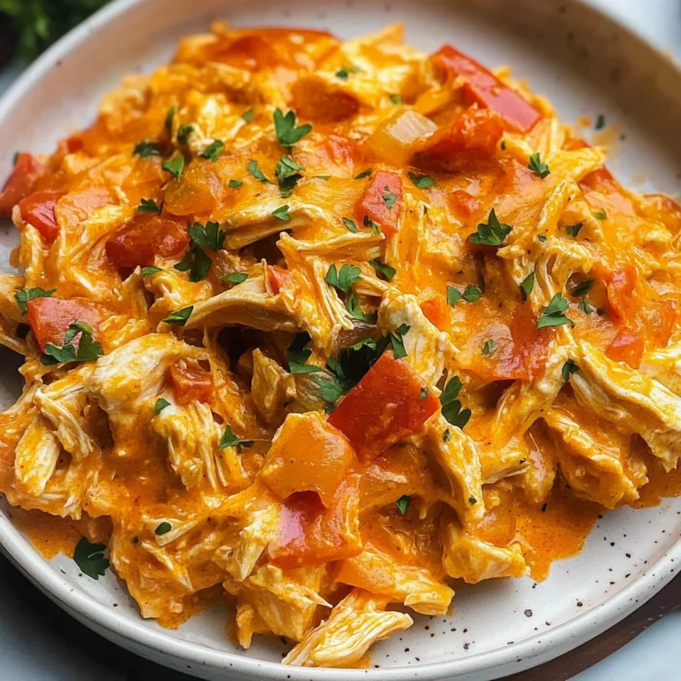 Healthy Buffalo Chicken Casserole