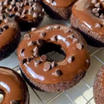 Healthy Chocolate Protein Donuts (Gluten Free, Paleo)